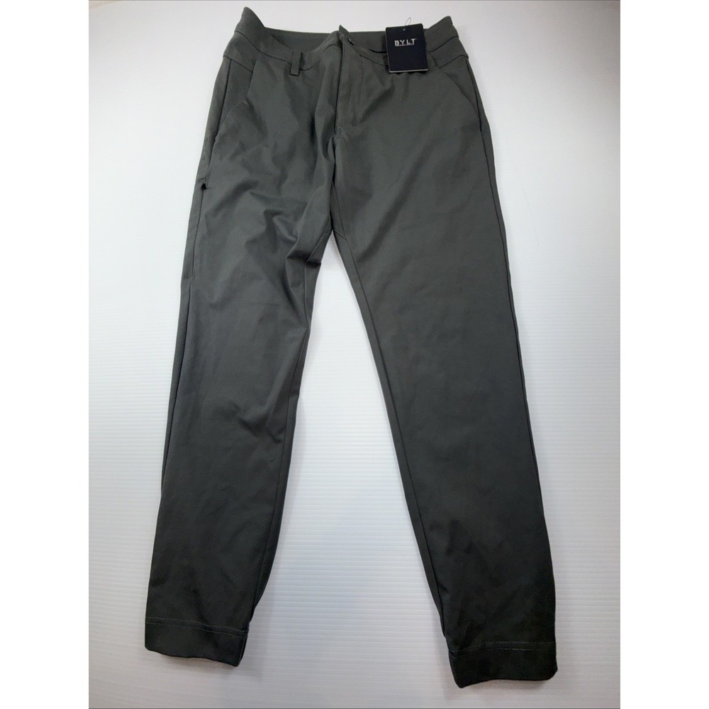 BYLT Premium Basics Everyday Active Jogger Pant 34 Mens Green NWT